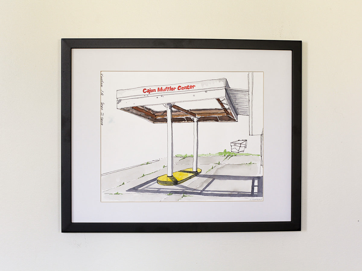 Cajun Muffler Center - Original Art