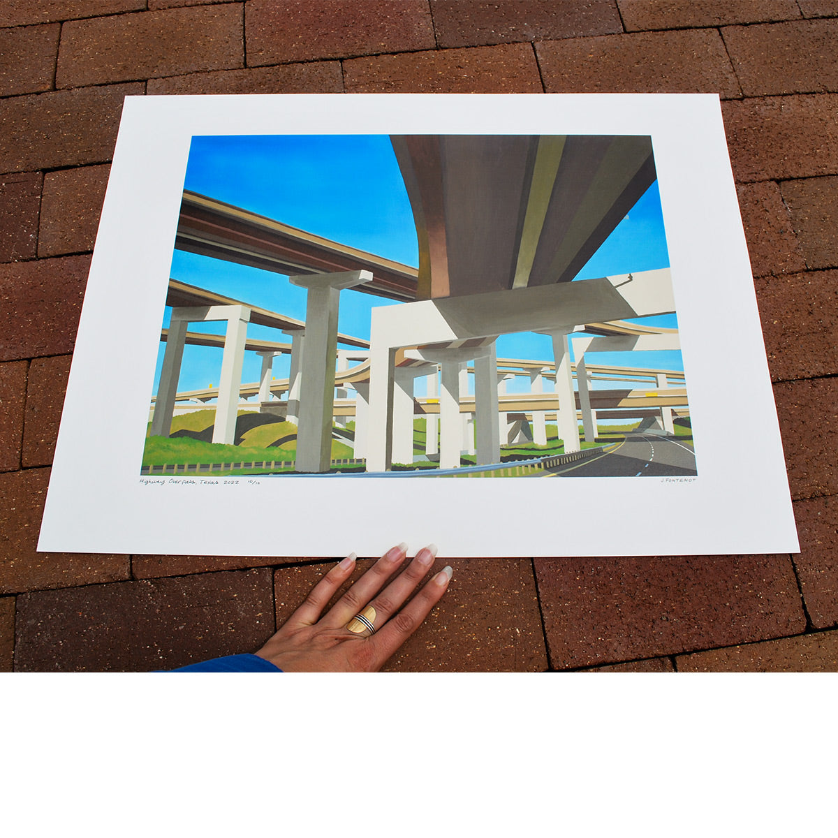 Highway Painting Print - Limited Edition